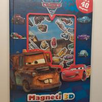 Libro gioco con magneti di Cars 2 Disney