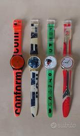 Lotto 4 orologi swatch 