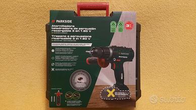 Trapano a Percussione Ricaric.3 in 1 20V PARKSIDE