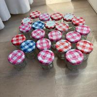 Set 22 vasetti barattoli in vetro da 30g
