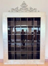 Mobile libreria sospesa , fabbrica Silik . Interno