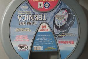 Catene da neve 9mm misura 60