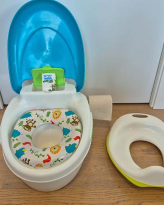 Vasino + adattatore water bambino