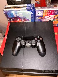 Playstation 4 2 Joystick 6 giochi 