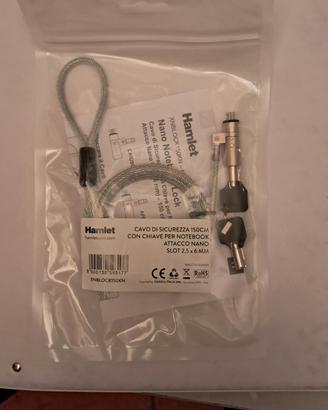 cavo di sicurezza per notebook