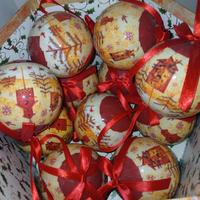 14 Palle di Natale Perrone come nuove