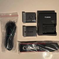 Kit 2 batterie Canon LP-E10 con caricabatterie