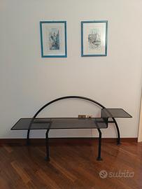 Panca metallo Karina design Alessandro Mendini per