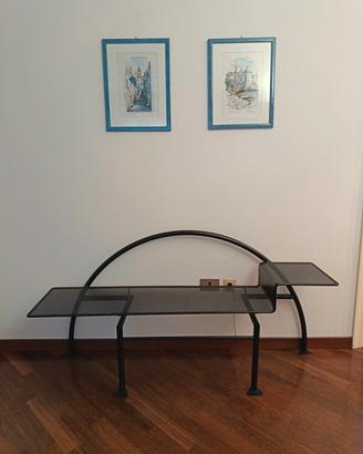 Panca metallo Karina design Alessandro Mendini per