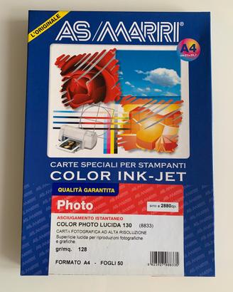 Carta Fotografica Inkjet A4 AS MARRI
