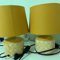 Coppia di lampade abat-jour