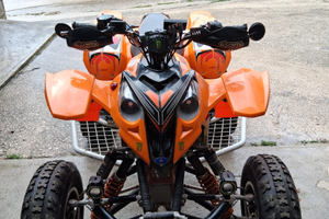 Quad Polaris Predator 500E Troy Lee motore nuovo