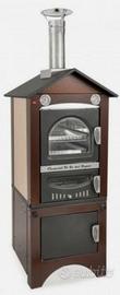 FORNO LEGNA CLEMENTI SMILE RAMATO TEGLIA VENTILATO