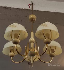 Lampadario Grande vintage modernariato