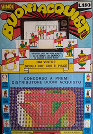 Gioco da bar anni 70 in lire