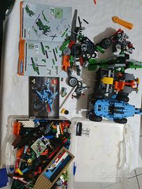 LEGO Squalo, Elicottero, Motorino + Pezzi Misti ✅