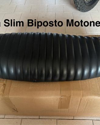 Sella slim biposto Motone W-1”