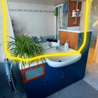 specchio bagno 105 x 116 con luce led