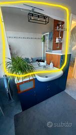 specchio bagno 105 x 116 con luce led