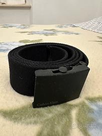 Cintura Calvin Klein nera uomo