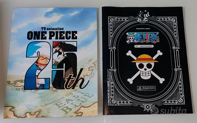 One Piece - Album, carte e litografia per il 25°