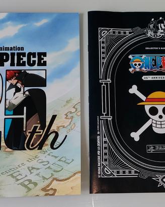 One Piece - Album, carte e litografia per il 25°