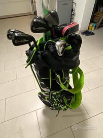 Sacca da golf con ferri