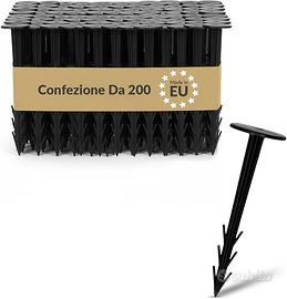 Fissaggio di ancoraggio a terra in plastica, 200 x