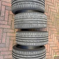 Treno gomme bridgestone runflat 2 misure