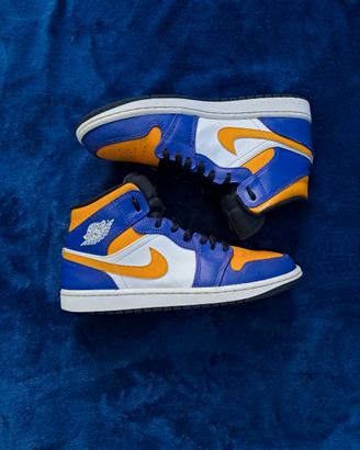 jordan 1 mid lakers(2022)originali