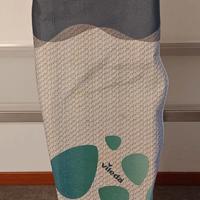 Asse da stiro pieghevole, con rivestimento vileda