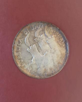 Moneta commemorativa Repubblica di San Marino 1976