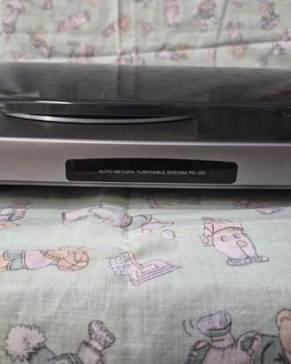 giradischi + lettore cd