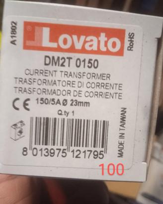 Trasformatore di corrente Lovato