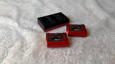 Kit 2 Batterie EN-EL15C Baxxtar + Caricabatterie D