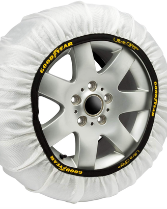 Set di 2 Catene da Neve in Tessuto per Auto Ultra