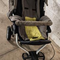 Trio Jane Slalom verde+ BuggyPod Sidecar