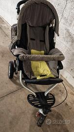 Trio Jane Slalom verde+ BuggyPod Sidecar