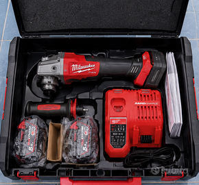 Smerigliatrice Milwaukee M18 - 2 batterie 