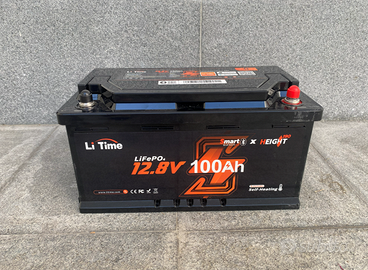 Li Time batteria al litio Life PO4 100Ah