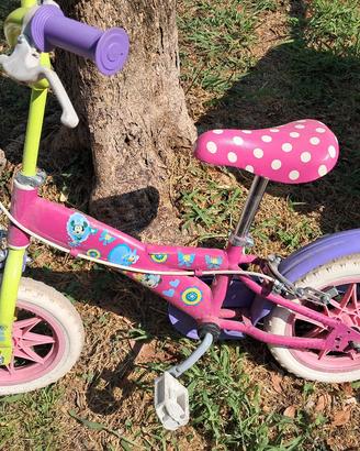 Bicicletta Bambina con rotelle 14pollici