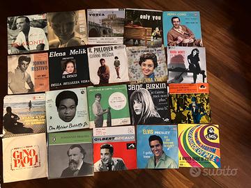 Blocco di venti 45 giri vari