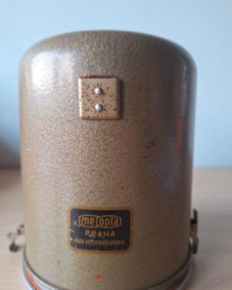 Microscopio portatile vintage