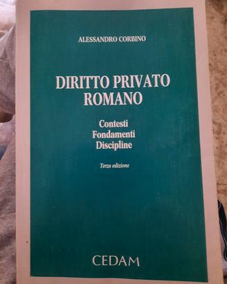 Diritto Privato Romano-Corbino|Terza Ed.2014 CEDAM