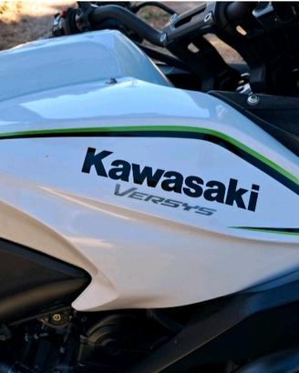 Adesivo Originale Kawasaki Versys Bianca 650 2018 