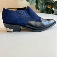 Toga Pulla ankle boots in pelle e camoscio