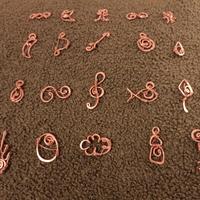 Ciondolini in rame assortiti e personalizzabili