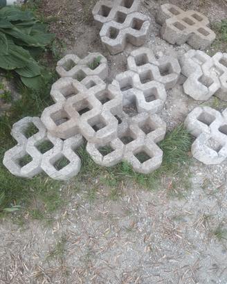 autobloccanti/ prato armato 