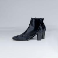 Stivaletti in Pelle e Velluto Sergio Rossi tg 35.5