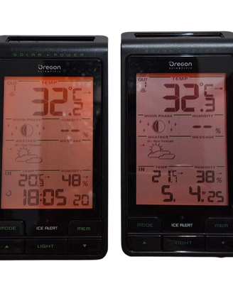STAZIONE METEO OROLOGIO OREGON EXPLORE SCIENTIFIC